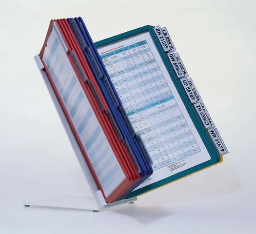 Bordsställ VARIO A4 med 20 ramar