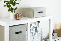 Box Bigso Levi canvas linen