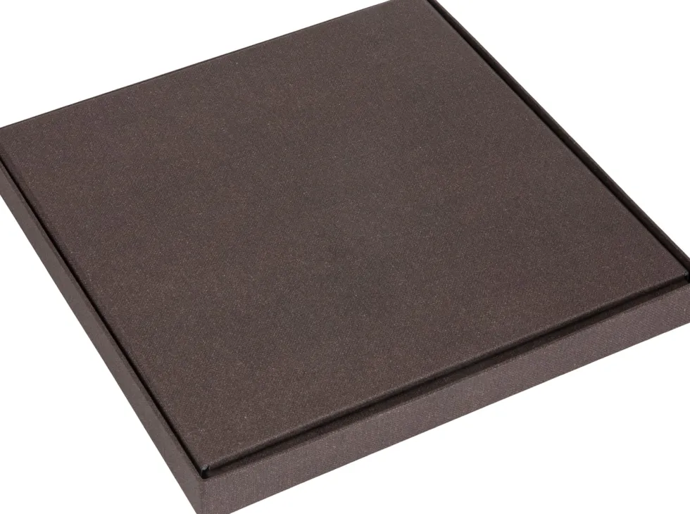 Box Bigso Logan canvas brun