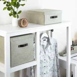 Box Bigso Logan canvas linen
