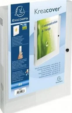 Boxmapp EXACOMPTA A4 PP transp vit