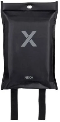 Brandfilt NEXA 120x120cm svart