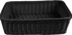 Brödkorg 38x29cm svart