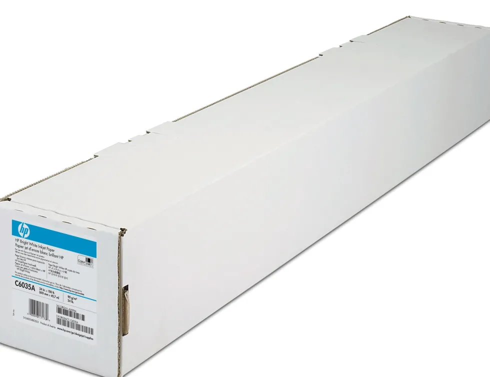 24'' Bright White 90g 610 mm x 45.7 m