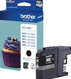Brother LC123BK - Lång livslängd - svart