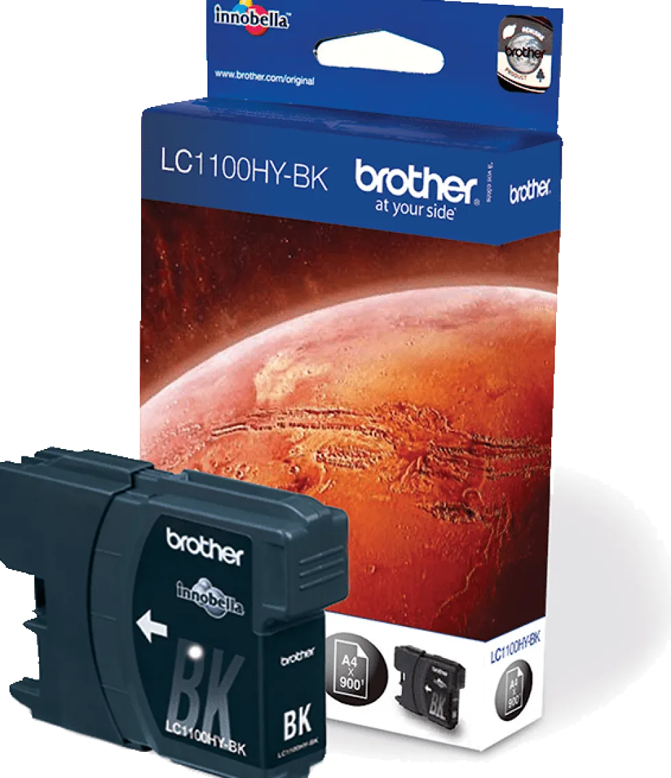 Brother LC1100HYBK - Lång livslängd - svart