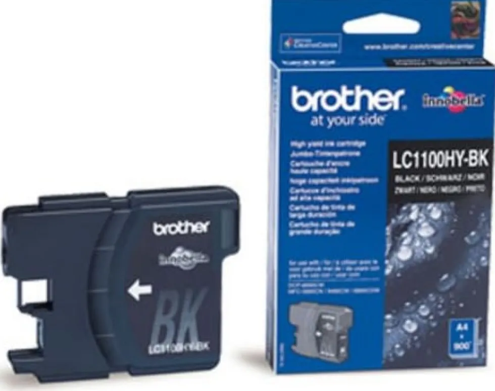 Brother LC1100HYBK - Lång livslängd - svart