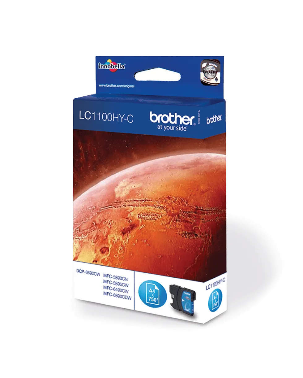 Brother LC1100HYC - Lång livslängd - cyan