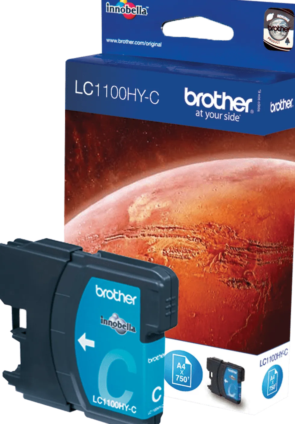 Brother LC1100HYC - Lång livslängd - cyan