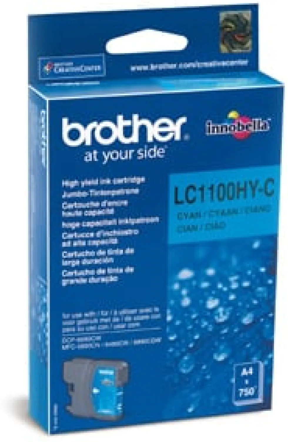 Brother LC1100HYC - Lång livslängd - cyan