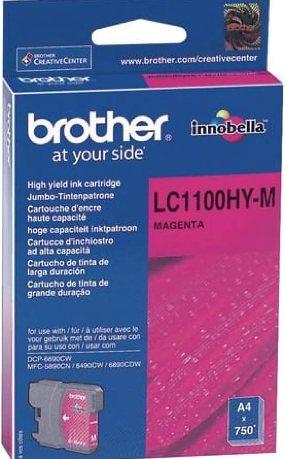 Brother LC1100HYM - Lång livslängd - magenta