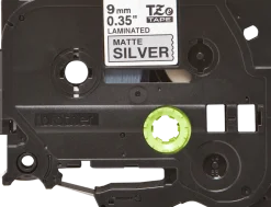 Brother TZe tape 9mmx8m black/silver mat