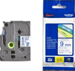 Brother TZe tape 9mmx8m blue/white