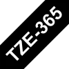 Brother TZe tape 36mmx8m white/black