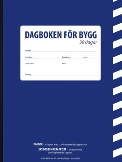 Byggdagbok, 30 dagar