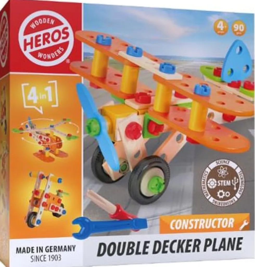 Byggkonstruktion HEROS flygplan 90 delar