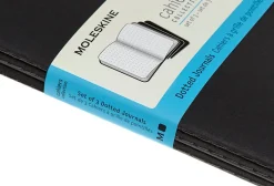 Cahier Journal Dotted Large Svart 3-Pack