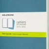 Cahier Journal Olinjerad Large Brisk Blue 3-Pack