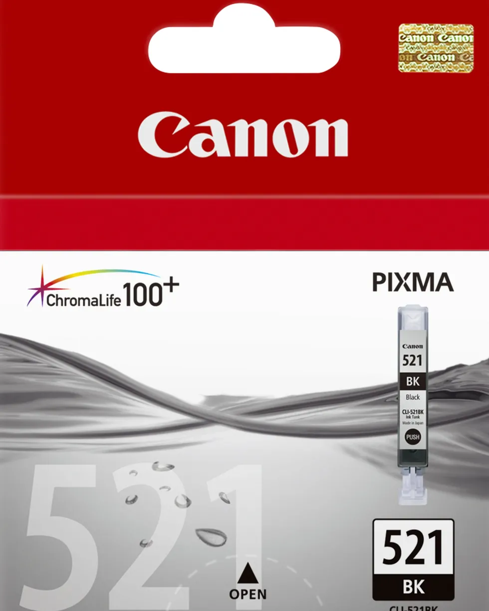 Canon CLI-521BK - 9 ml - foto-svart - original