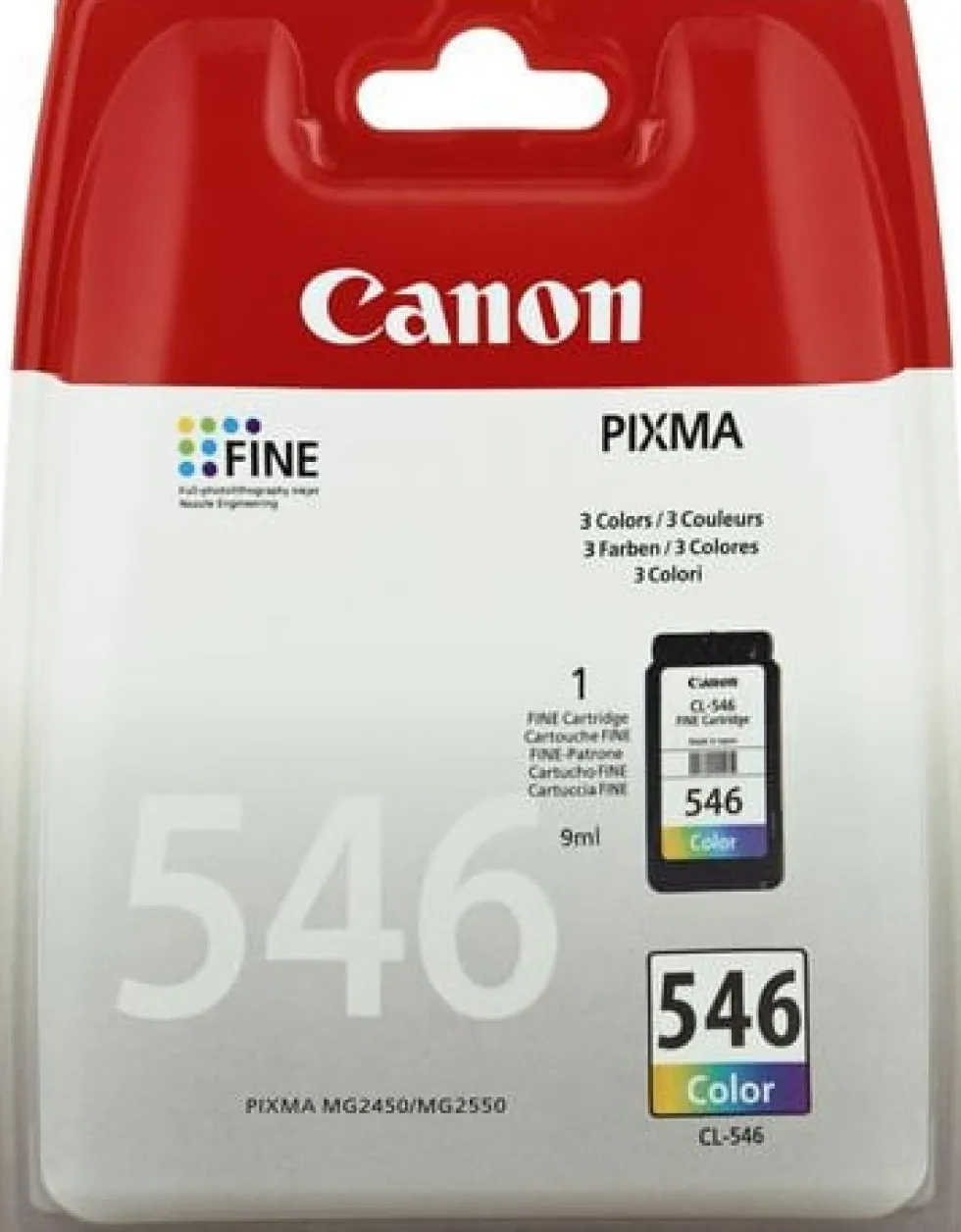 Canon CL-546 - 8 ml - färg (cyan, magenta, gul)