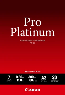 Canon Photo Paper Pro Platinum - A3 (297 x 420 mm) - 300 g/m²