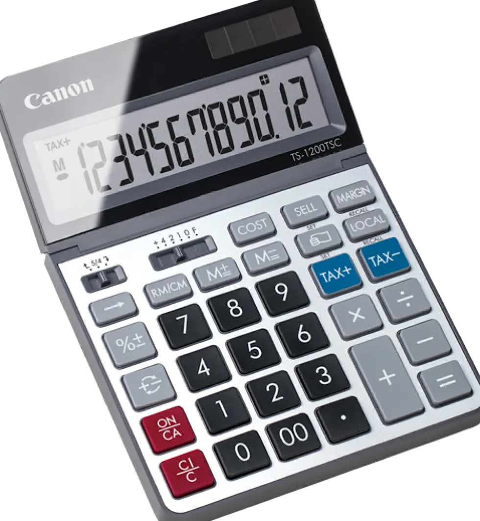 Canon TS-1200TSC desktop calculator
