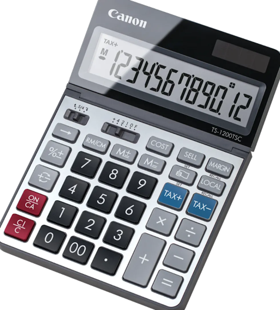 Canon TS-1200TSC desktop calculator