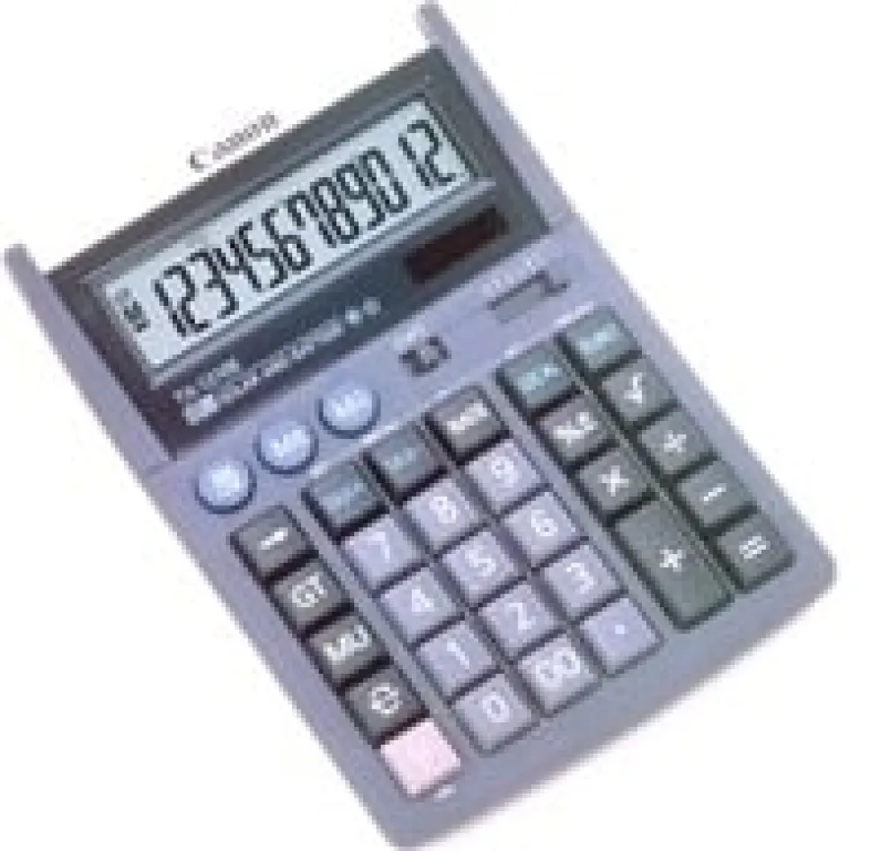 Canon TX-1210E desktop calculator