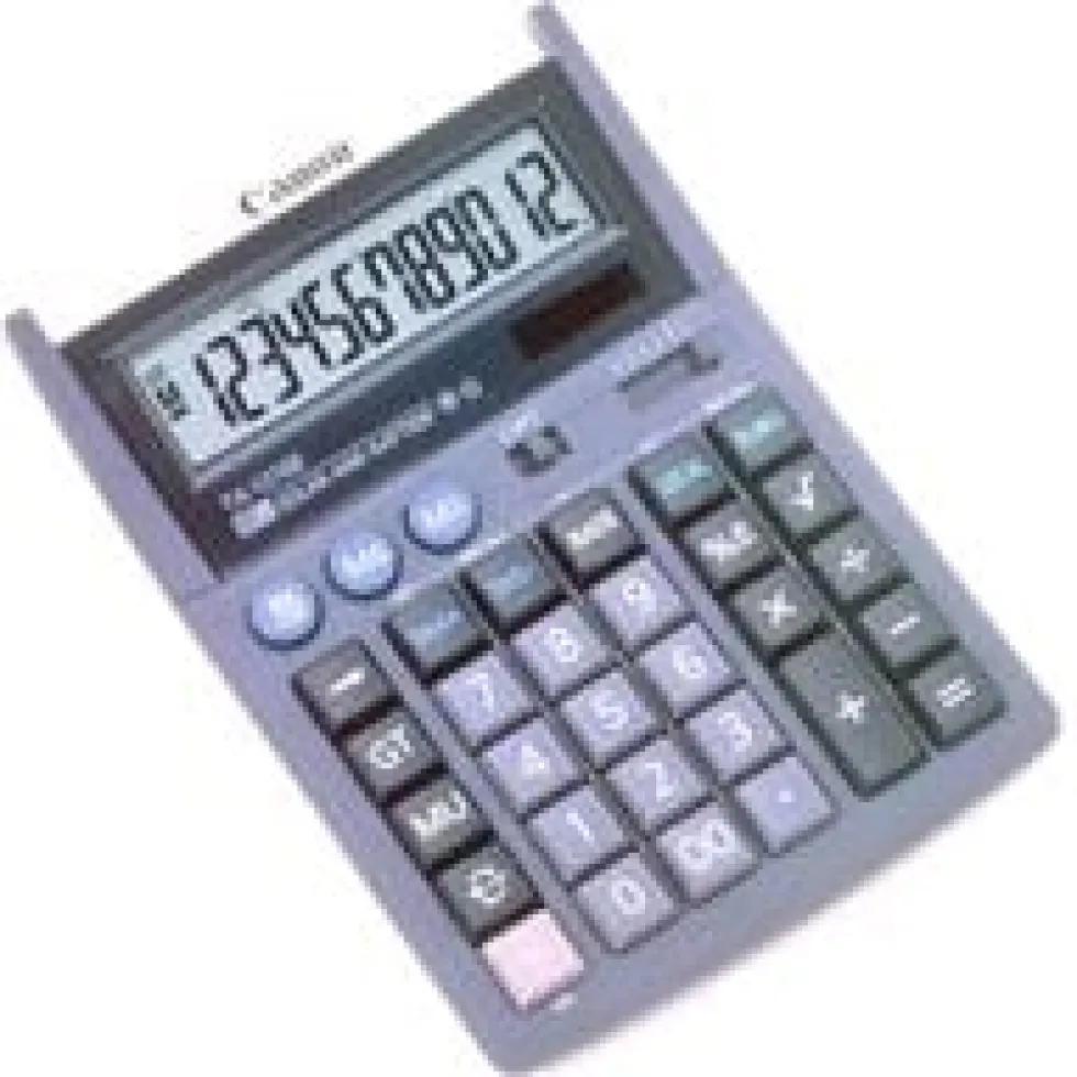 Canon TX-1210E desktop calculator