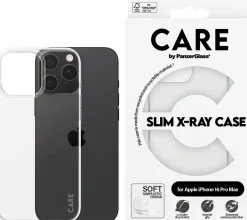 CARE iPhone 16 Pro Max Case X-Ray Soft Basic