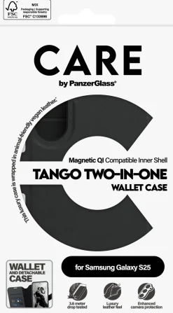 CARE Tango Two-in-One Wallet Qi Samsung Galaxy S25