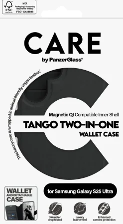 CARE Tango Two-in-One Wallet Qi Samsung Galaxy S25 Ultra