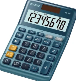 Casio calculator MS-80E, Blue