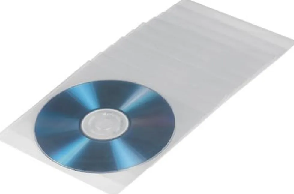 CD/DVD-Fodral HAMA 100/fp transparent