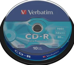 CD-R 700MB/80min 52x spindle (10)