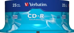 CD-R Verbatim Cakebox, 700Mb, 25/fp