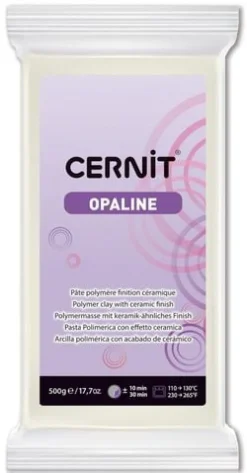 Cernit Opaline 010 Vit 500 gram