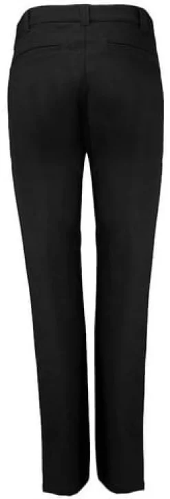 Chinos TEXSTAR WP34 str dam svart 36/32