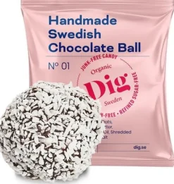 Chokladboll GET RAW DIG Organic 25g