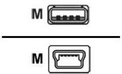 Cisco - USB-kabel - USB (hane) till mini-USB typ B (hane) - 1.83