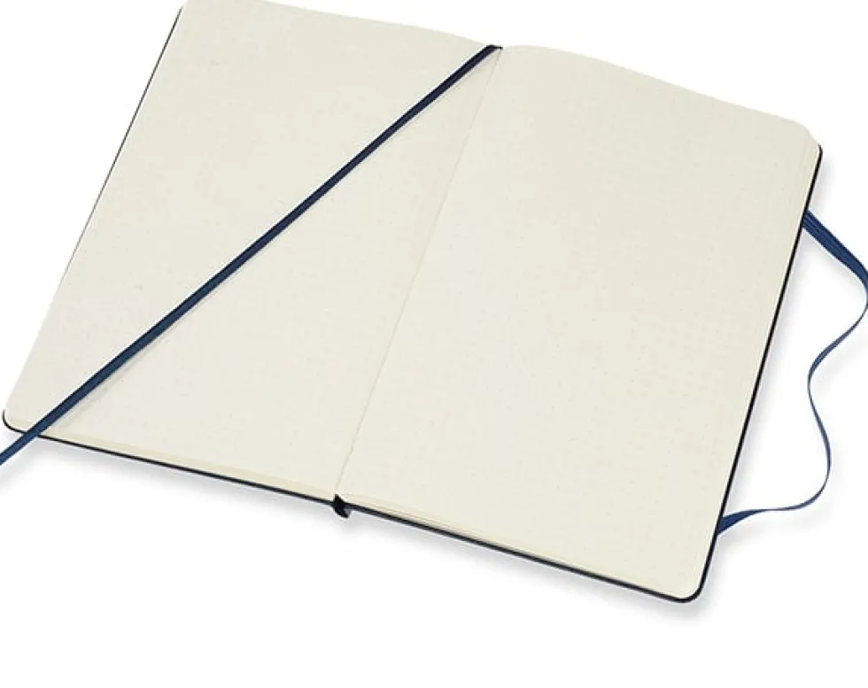 Classic Hard Dotted Large Blå