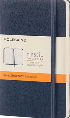Classic Hard Linjerad Pocket Blå