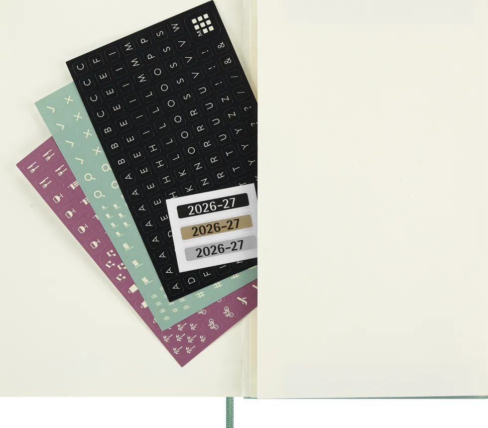 Classic Hard 18M 26/27 Week Note Large Sage Green
