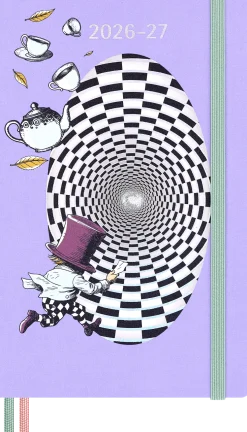 Classic Hard 18M 26/27 Week Note Large Alice in Wonderland