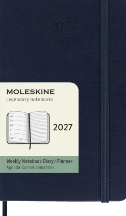 Classic Hard 12M Week Note Pocket Sapphire Blue 2027