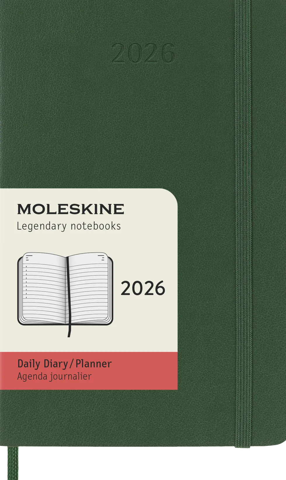 Classic Soft 12M Daily Pocket Myrtle Green 2026