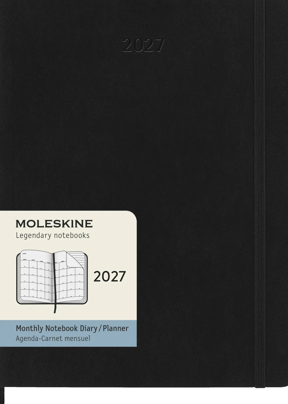Classic Soft 12M MonthNote XL Svart 2027