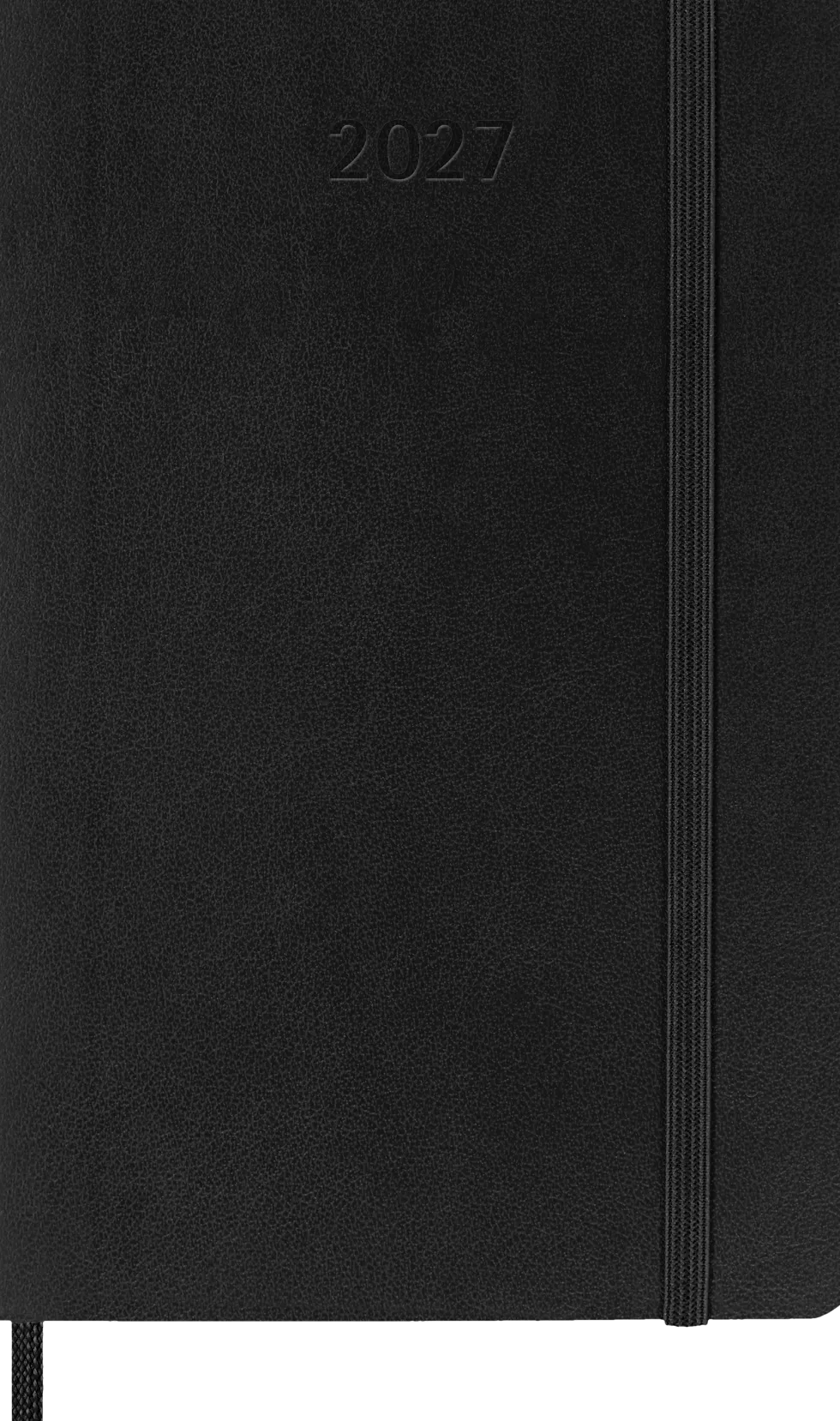 Classic Soft 12M Weekly Horizontal Pocket Svart 2027