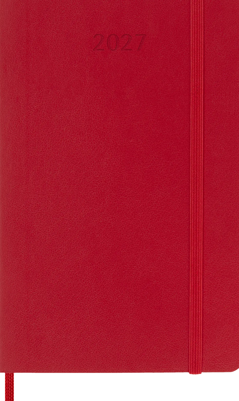 Classic Soft 12M Week Note Pocket Röd 2027