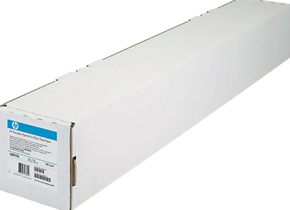 24'' Clear film 156g, 610 mm x 22.9 m